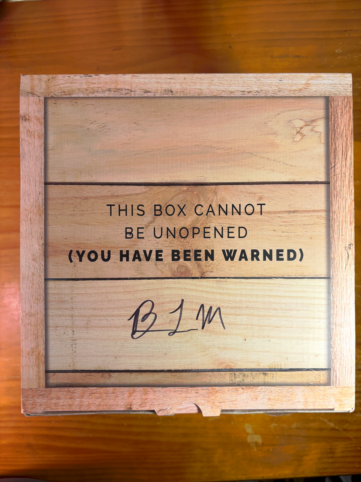 The Box of Doom Dice Tower SIGNED by Brennan Lee Mulligan