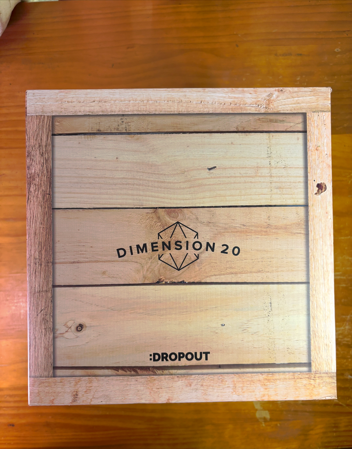 The Box of Doom Dice Tower SIGNED by Brennan Lee Mulligan