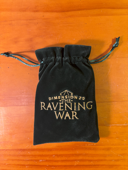 The Ravening War Dice Set SIGNED by Brennan Lee Mulligan
