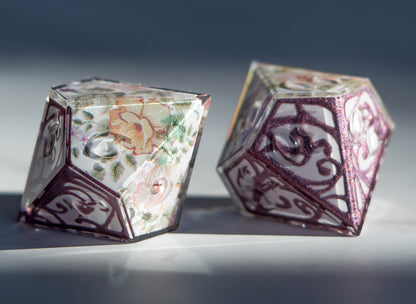 Stroll Through The Garden - 7-Piece Dice Set