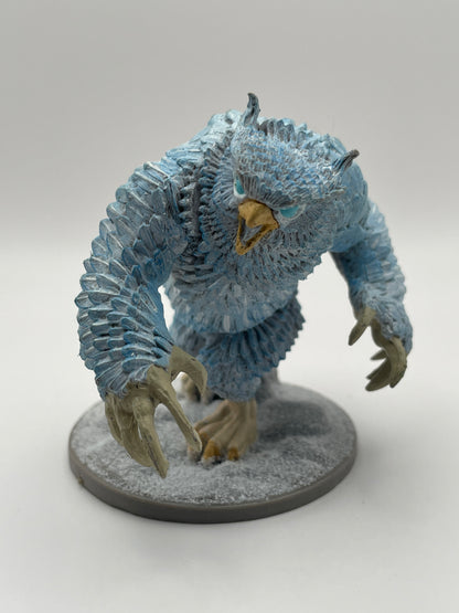 Snowy Owl Bear - Hand Painted Mini Figure