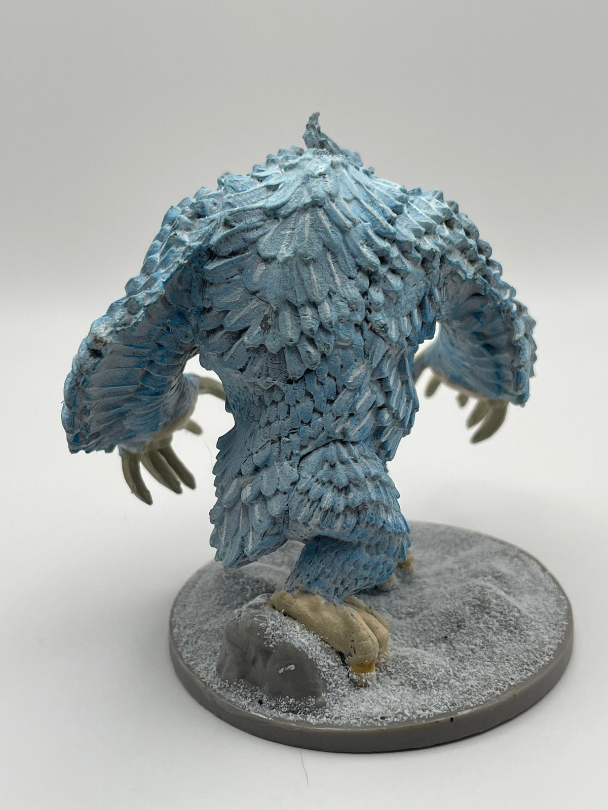 Snowy Owl Bear - Hand Painted Mini Figure