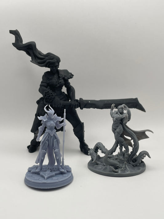 Badass Ladies - Raw Mini Figures