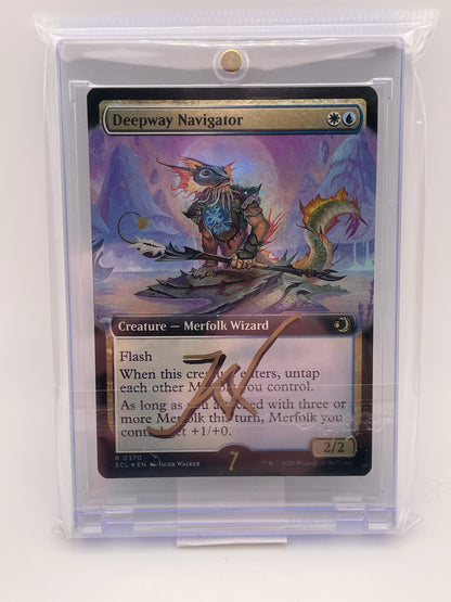 Deepway Navigator MtG Artist Proof by Jacob Walker