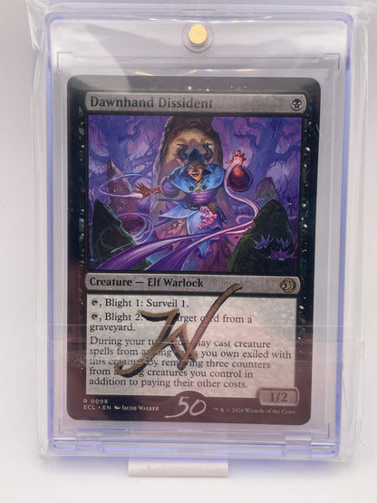 Dawnhand Dissident MtG Artist Proof by Jacob Walker
