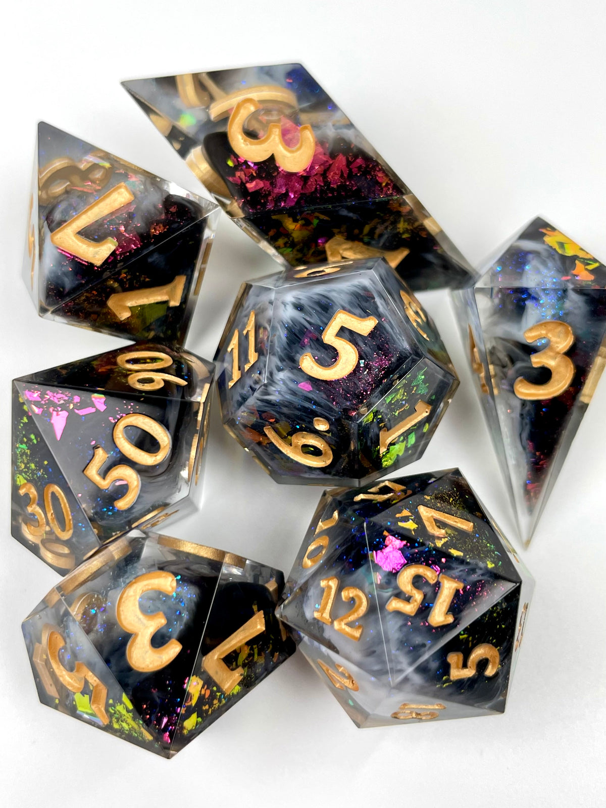 Critical Resistance - 7-Piece Dice Set