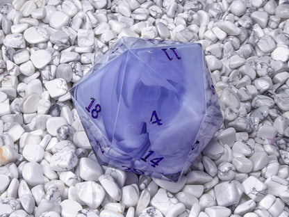 Purple Study - 50mm Giant D20