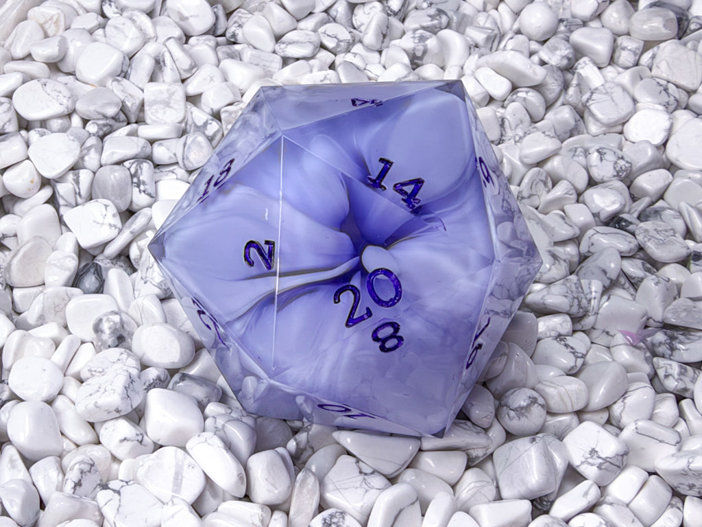 Purple Study - 50mm Giant D20