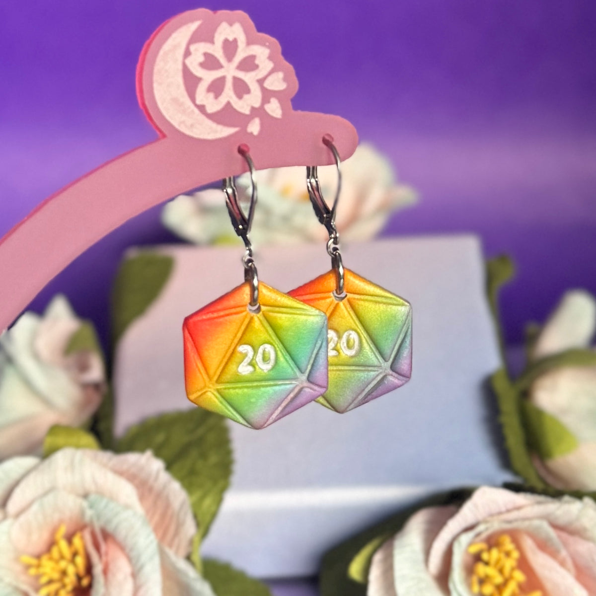 Pride D20 - Earrings