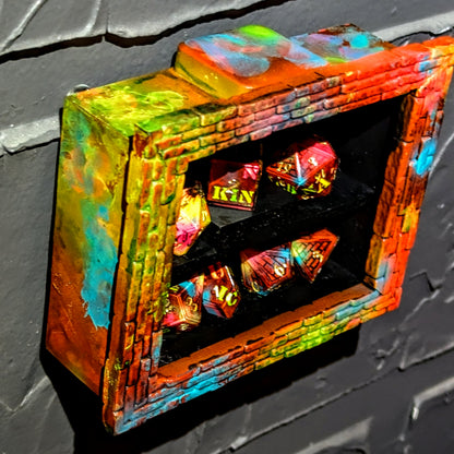 The Resistance - 8-Piece Dice Set + Display