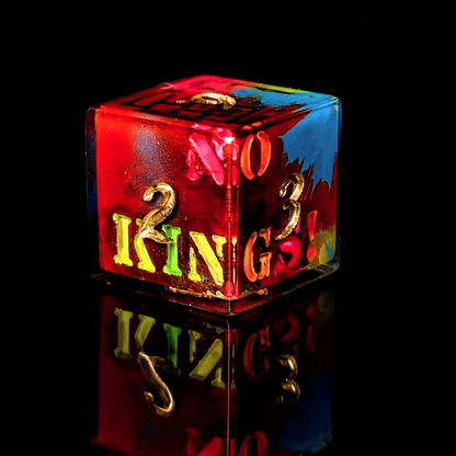 The Resistance - 8-Piece Dice Set + Display