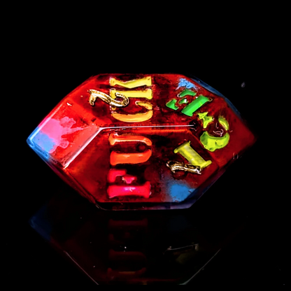 The Resistance - 8-Piece Dice Set + Display
