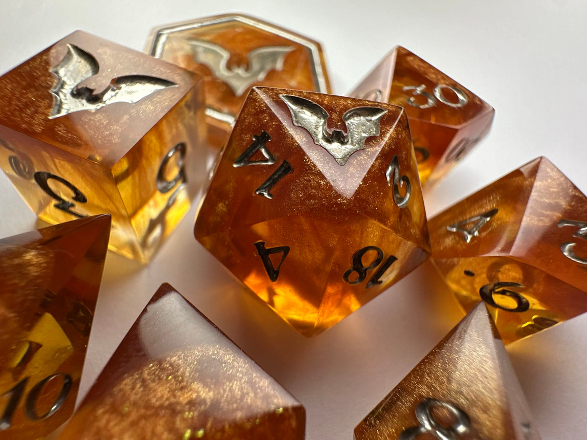 Burn them Down - 8-Piece Dice Set