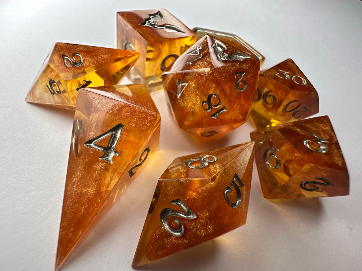 Burn them Down - 8-Piece Dice Set