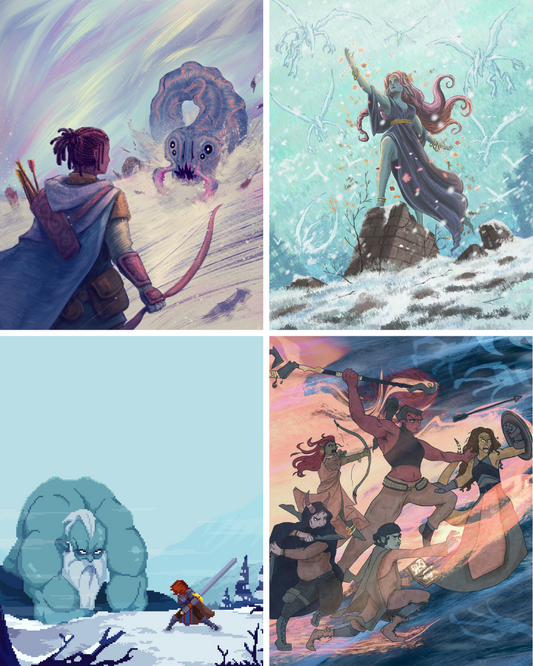 Fight ICE with Dice Official Artwork Prints