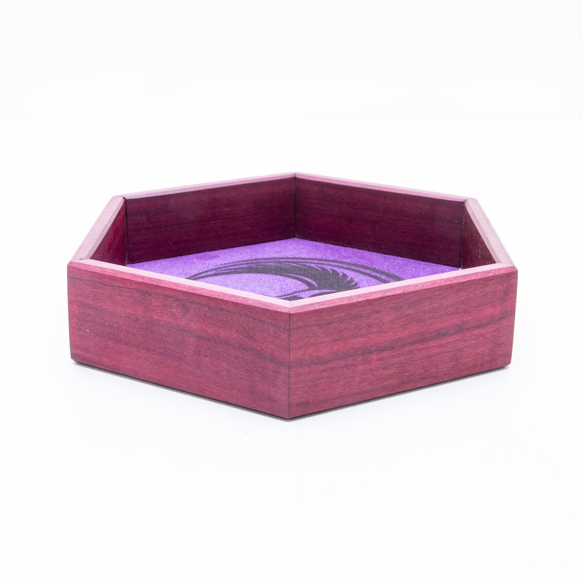 Purpleheart Rebel Loon Hex Rolling Tray