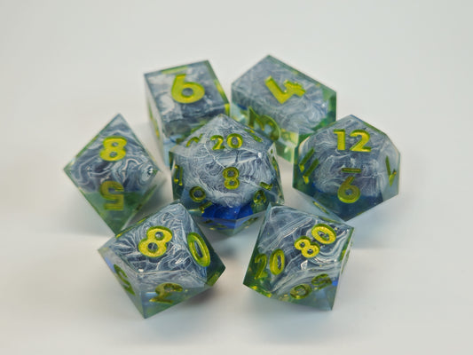 The Reflecting Pool - 7-Piece Dice Set