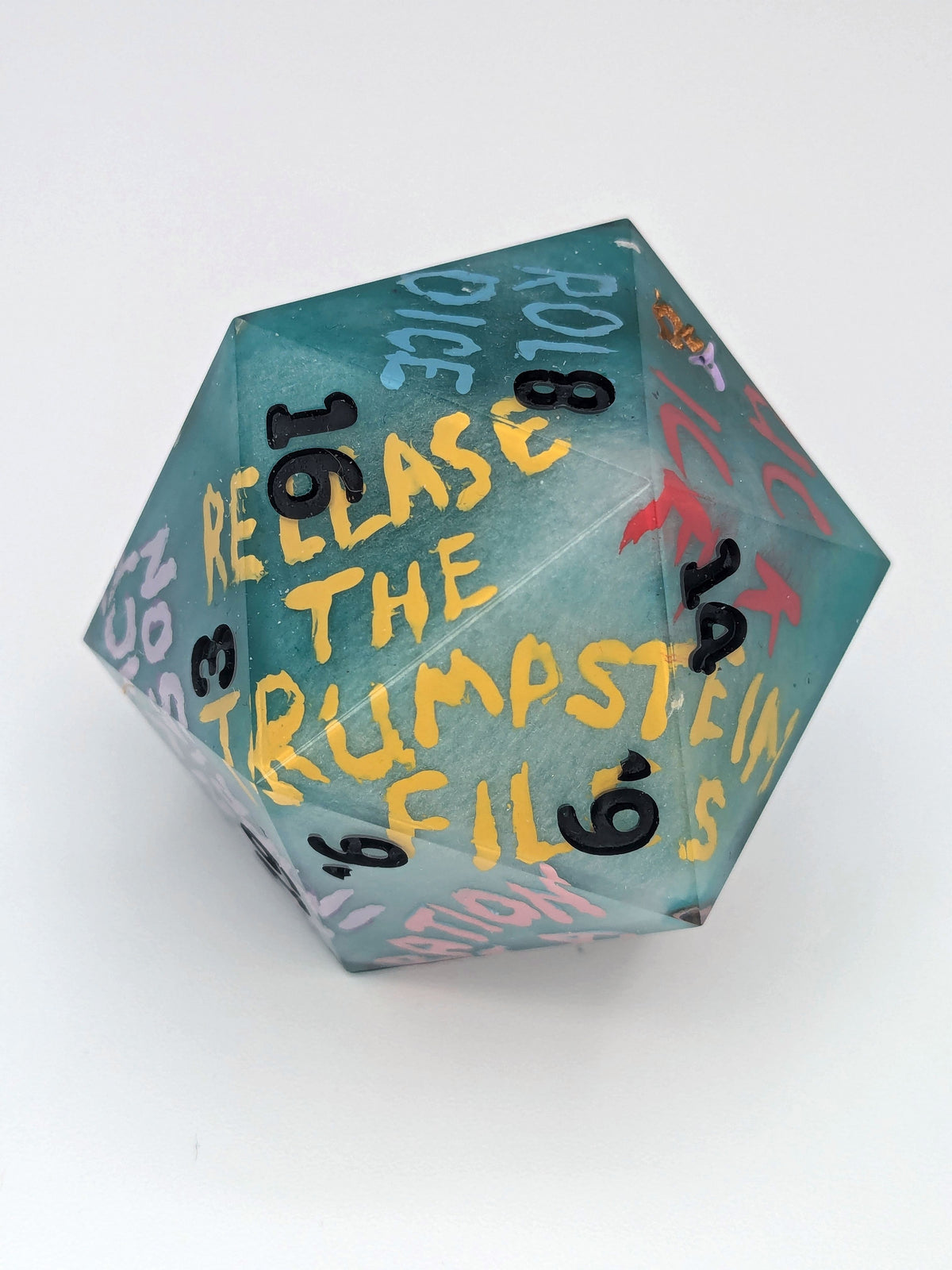 ICE Out Protest Chonk #1 - 55mm d20