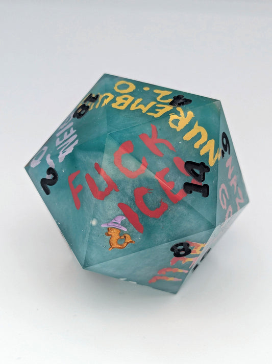 ICE Out Protest Chonk #2 - 55mm d20