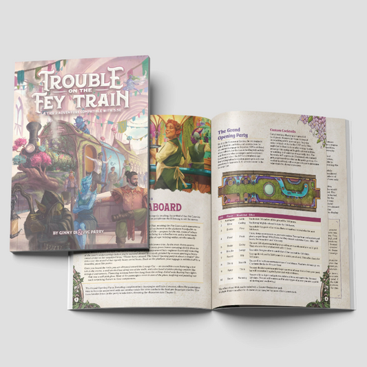 Trouble on the Fey Train by Ginny Di