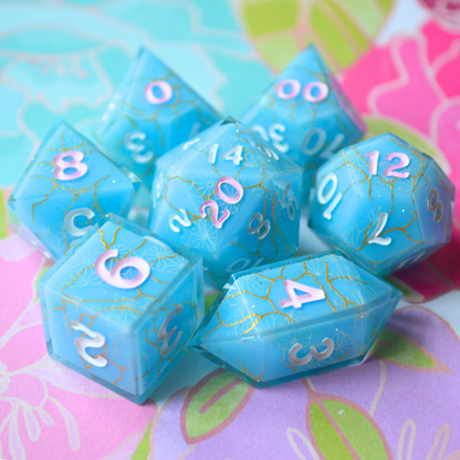 Let Your Light Shine Through Dice Set