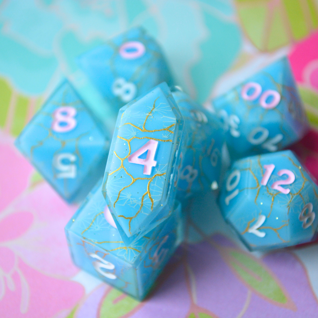Let Your Light Shine Through Dice Set