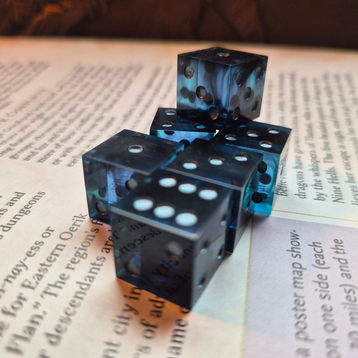 Smoke on the Water - 6d6 Dice Set