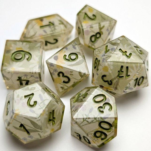 Spring Will Come - 7-Piece Dice Set