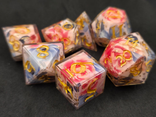 Spring Time Dreaming - 7-Piece Dice Set