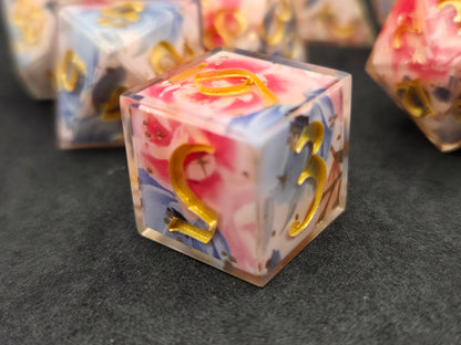 Spring Time Dreaming - 7-Piece Dice Set