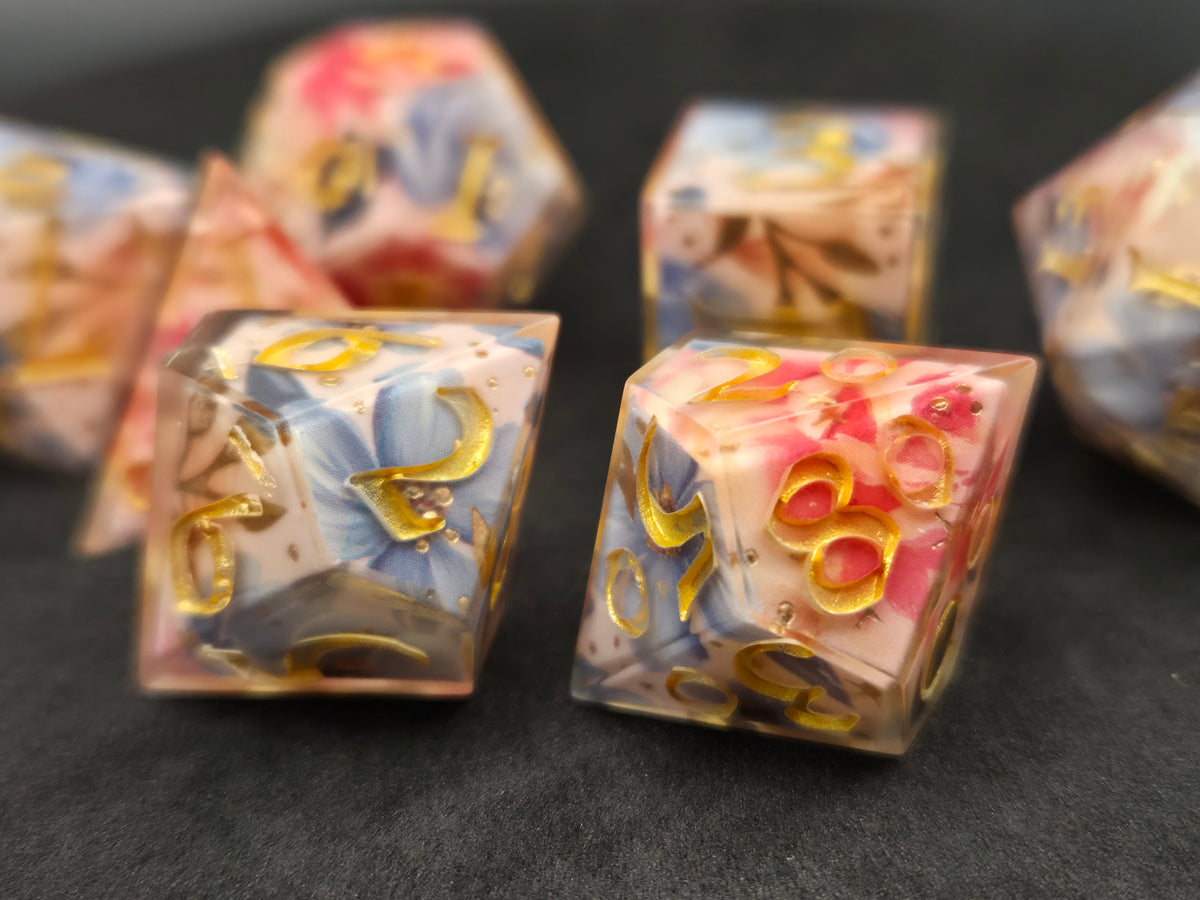Spring Time Dreaming - 7-Piece Dice Set