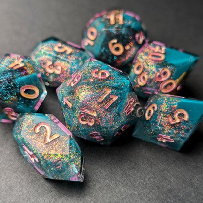 Stardust - 7-Piece Dice Set
