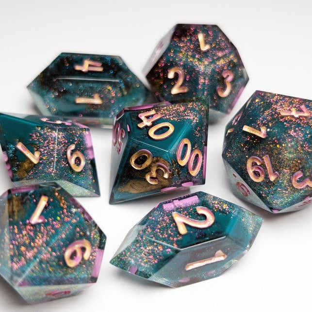 Stardust - 7-Piece Dice Set
