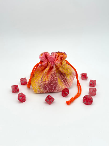 Tangerine Tides SMALL Dice Bag - No. 1/1
