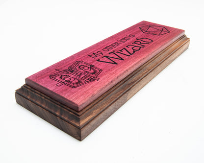 Wizard Desk Plaque