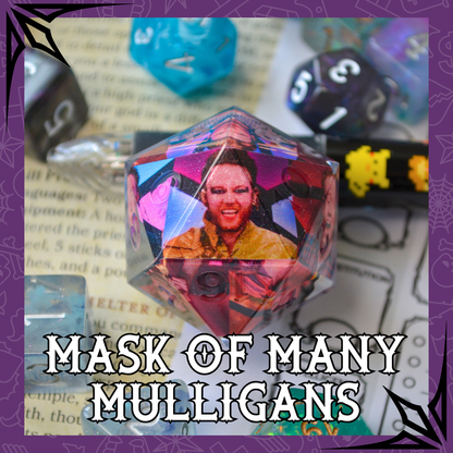 You Can Not Prove This is Allegory - 40mm Chonk D20