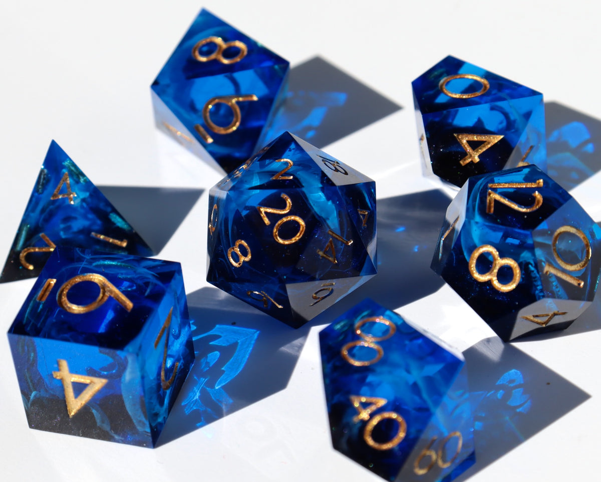 The Abyssal Deep - 7-Piece Dice Set