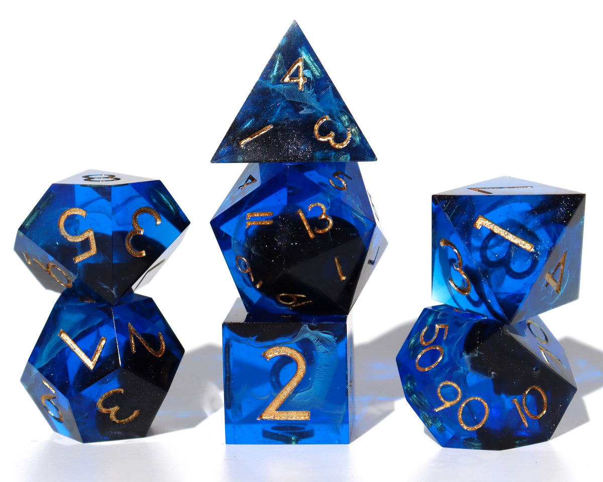 The Abyssal Deep - 7-Piece Dice Set