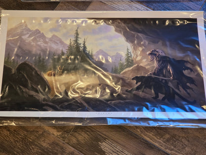 "Sojourn" Giclée Print Signed by Todd Lockwood