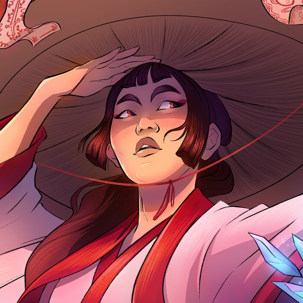 The Wizard, The Witch, and The Wild One Fanart Print