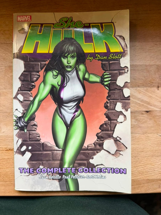 She-Hulk by Dan Slott: The Complete Collection (2014) signed by Tatiana Maslany