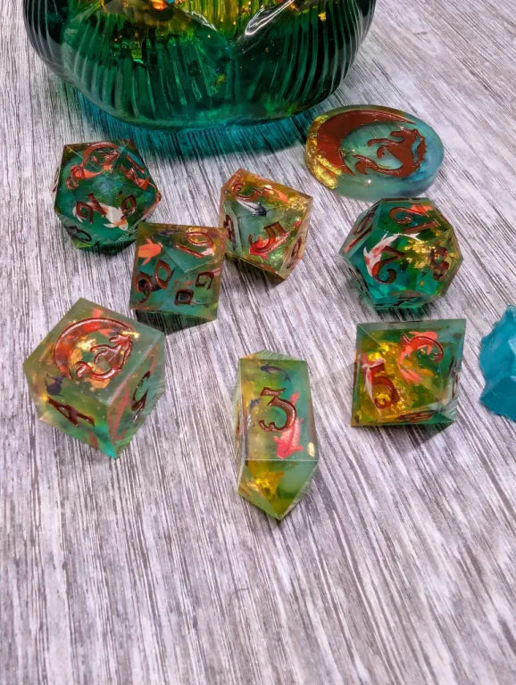We'll All Float On - 8-Piece Dice Set