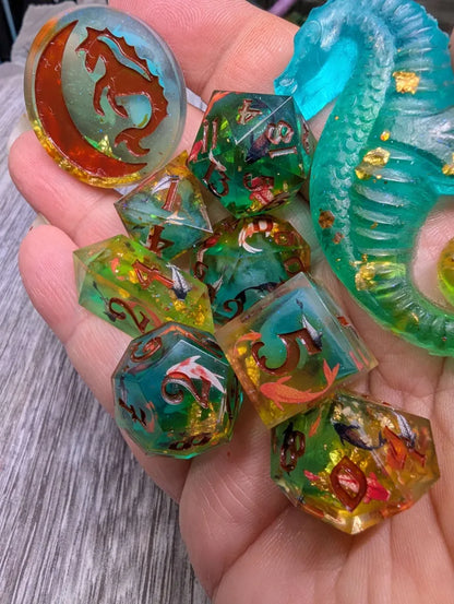 We'll All Float On - 8-Piece Dice Set