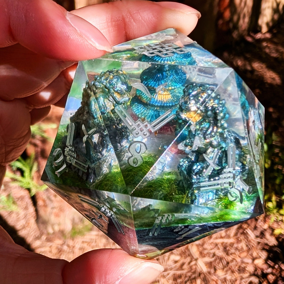 Gold They Can't Reach - 55mm Diorama Chonk D20