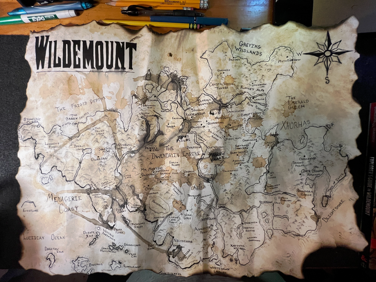 Custom Fantasy Map Commission
