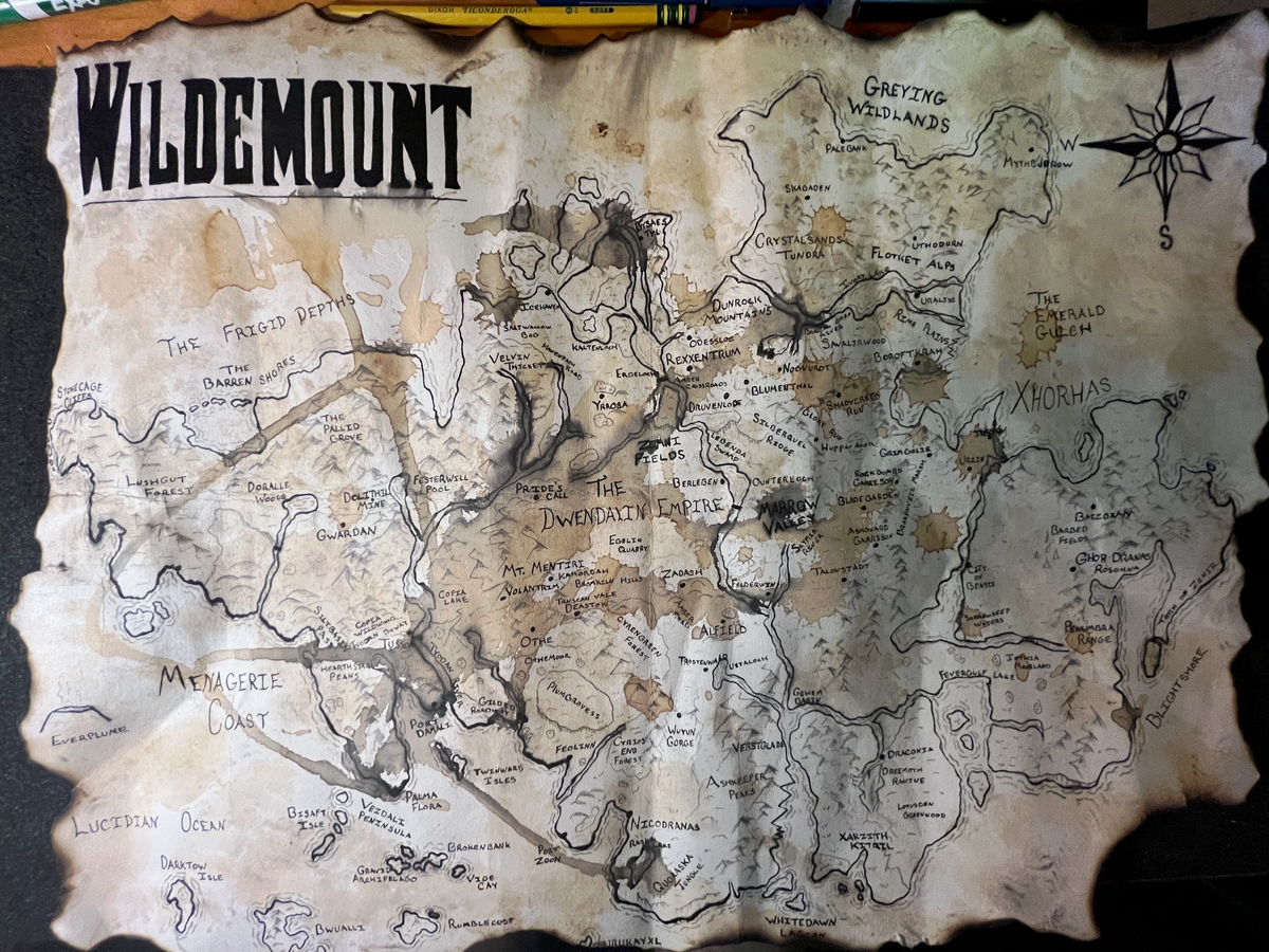 Custom Fantasy Map Commission
