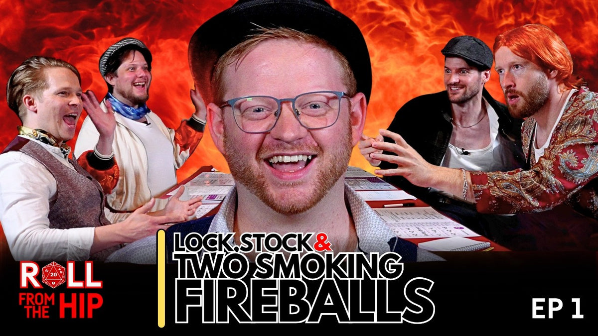 Metal Dice Set from the Finale of Lock, Stock & Two Smoking Fireballs