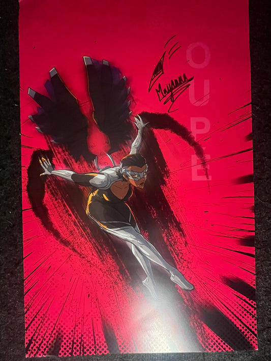 Dispatch Poster + Dice Set - Signed by Mayanna Berrin