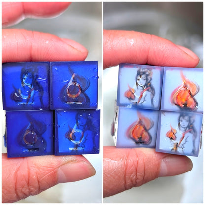 Melting the Ice - 6D6 Temperature Color Change Dice