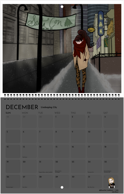 Unofficial 2027 Dimension20 Fanart Calendar (Listing #1)